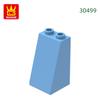 Non-Toxic 34Pcs/Lot 30499 2X2X3 Slope Building Block Moc Accessories Compatible With Brick Diy Construction Children Toys Gift Box