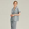 Shanmuer Women's Mulberry Silk Pajama Set - Two-Piece, Wearable Outdoors, Spring/Autumn