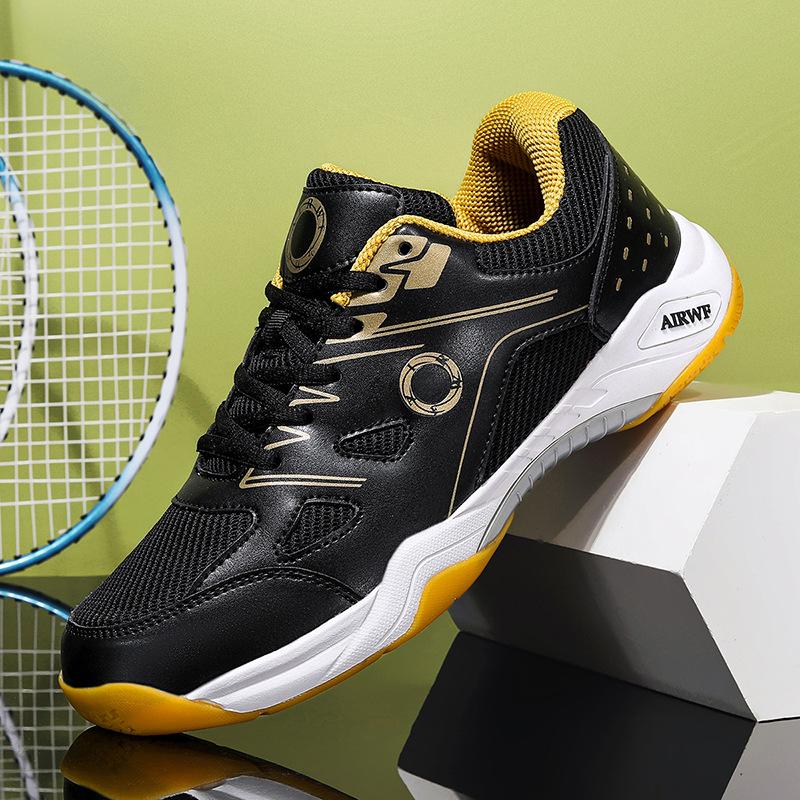 Badminton Shoes Breathable Table Tennis Training Shoes Large Size Sports Shoes Men's Lightweight and Comfortable Tennis Shoes Students