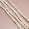 Natural Freshwater Shell Beads White Irregular Beads 6-7mm For Jewelry Making DIY Necklace Bracelet Earrings Accessory Length 38cm