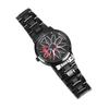 Car Wheel Watch Japanese Quartz Movement 30M Waterproof Rotating Racing Car Inspired Wrist Watch