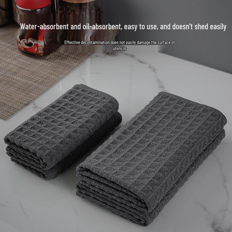 Barista Special Quick-Dry Lint-Free Cleaning Cloth for Coffee Machines, Absorbent Towel for Milk Tea Shops