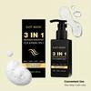 Men's Triple-Action Shower Shampoo 50ml Per Bottle, with Premium Perfume Formula, Deep Cleansing, Long-lasting Fragrance, Instantly Cleanses