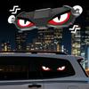 Creative Car Demon Eye Light Suction Cup Installation LED Atmosphere Light  Car Triangle Window