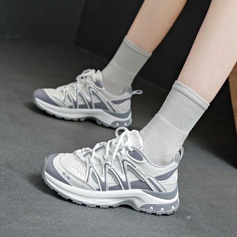 Shoes women's new summer mesh breathable outdoor hiking hiking shoes lightweight non-slip running shoes