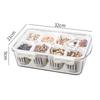 Zhinianhua 8-Compartment Sealed Spice Storage Box