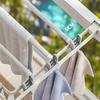 Folding Drying Rack Wall Mounted Drying Clip Windproof Sock Clip Clothing Rack Hanger Household Sock Drying Clip Space Saving