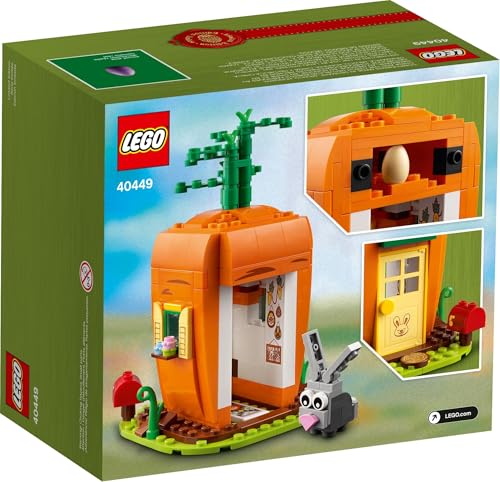 LEGO 40449 Creator Easter Bunny Carrot House 232 Pieces - WeeDoo Toys Exclusive Easter Edition