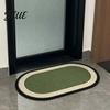 Soft Absorbent Floor with Anti-Slip Super Bath Door Mat Mat Bathroom Retro Rug Nordic Style