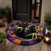 Halloween 3D Effect Indoor Outdoor Floor for Home Garden Entryway 100 100