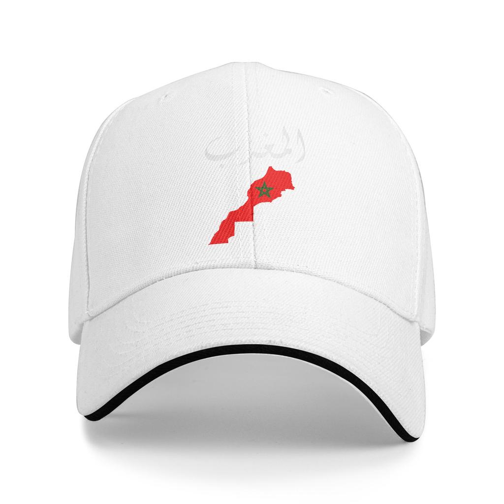 Morocco Flag Baseball Cap  Vintage Unisex Adult Trucker Hat SunProof Design Hiking Fishing Baseball Caps Birthday Present