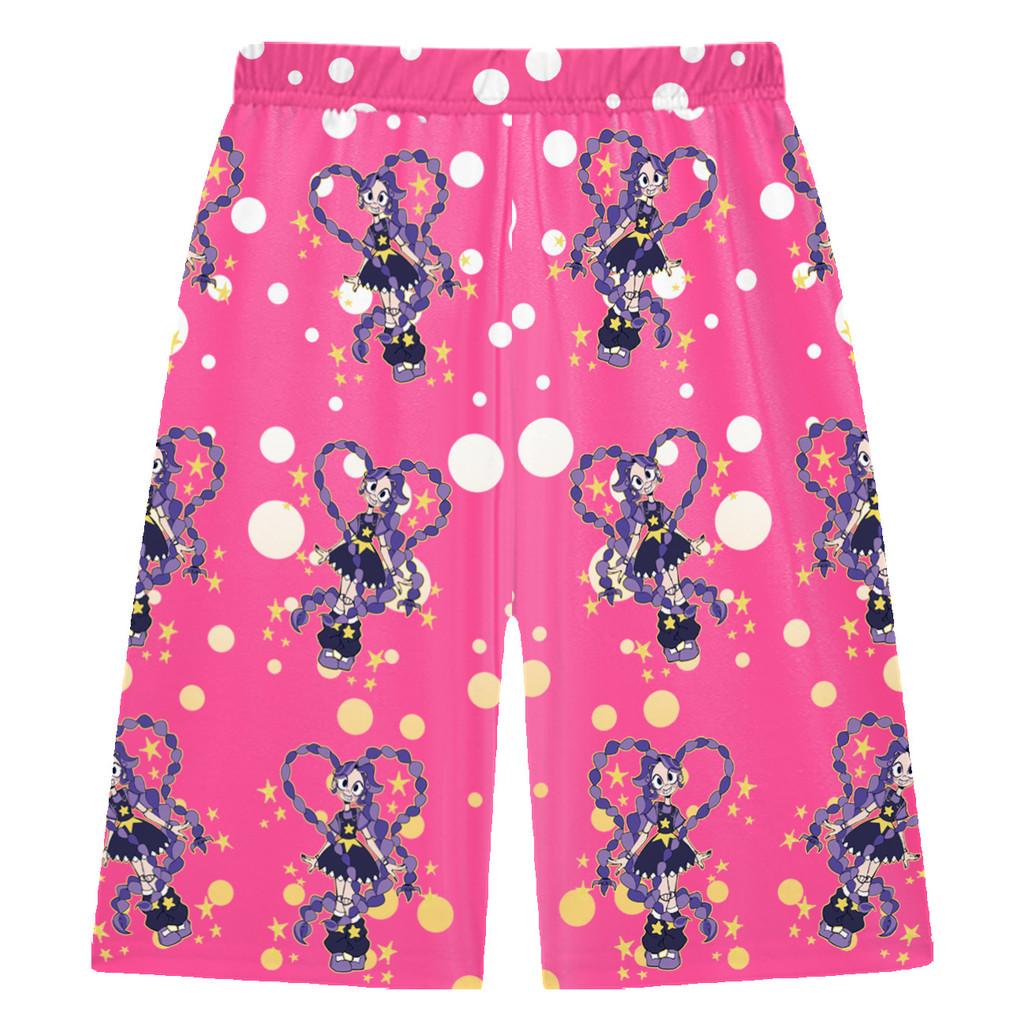 19770 Kids Girls Lily Lovebraids Printed Casual Short Sleeves T-Shirt Pants Shorts Clothes Sets
