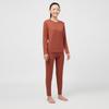 Yiershuang Women's Thermal Underwear Set with Honeycomb Sun Velvet