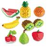 Mini Obst Bausteine Spiel Obst Apfel Banane Glückliches Essen Modell DIY Zusammenbau Schreibtisch Dekoration Bausteine Geschenk Kinder Spielzeug