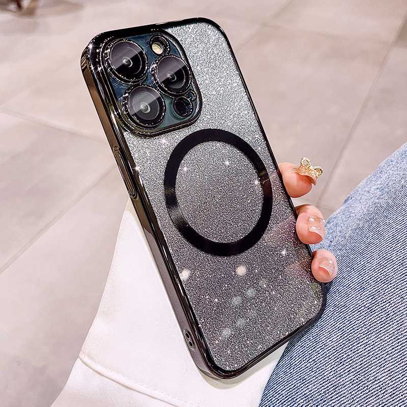 Glitter Plating Magnetic Ring Phone Case For Motorola Moto Edge 40 30 20 E20 E14 E13 E22 E22i E32 E6S E6i E7 Plus E7 Power Cover