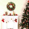 Christmas Wall Decoration Vine Circle Decorations for Tree Household Present Wreath