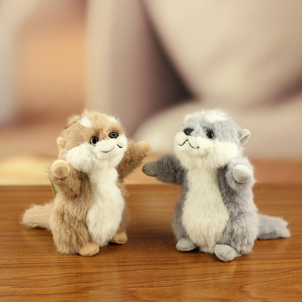 Playful Otter Plush Toy With Pp Cotton Filling For Kids Gift And Room Decor