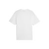 Puma Solid Color Casual Round Neck Short Sleeve Drop Shoulder T-Shirt Men Tops White 625925-02