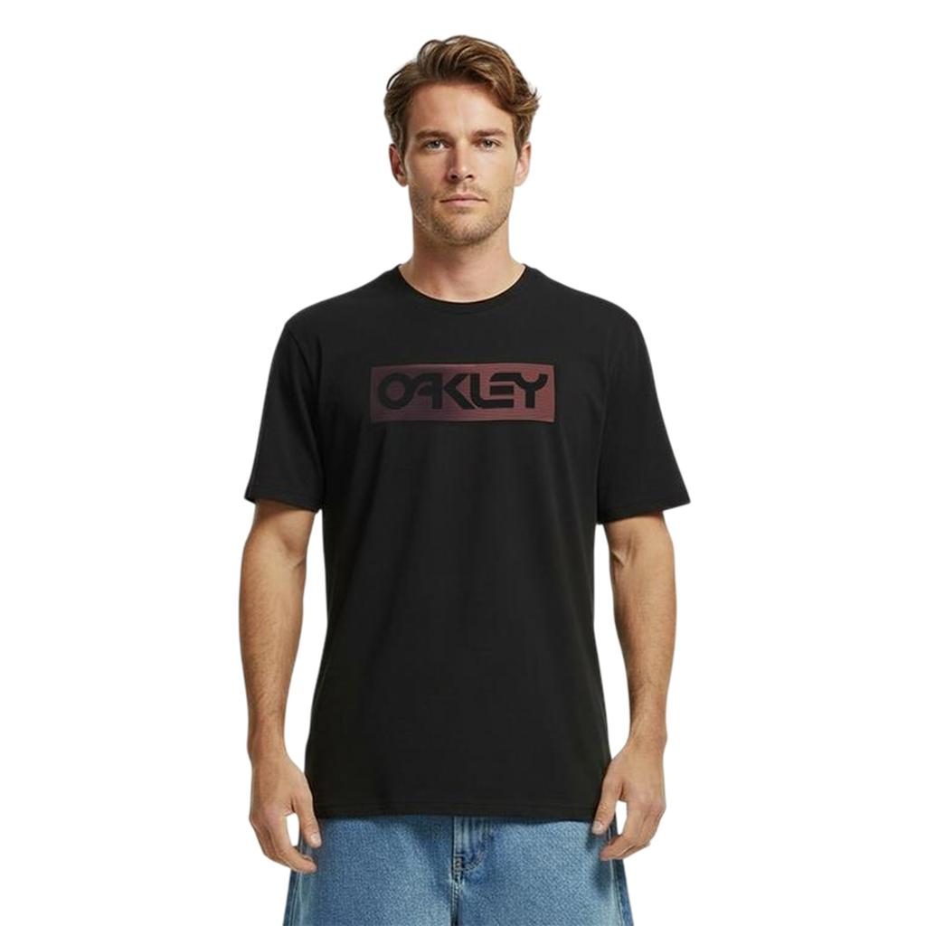 Oakley Mens Dual Logo Soft Touch Regular T-Shirt
