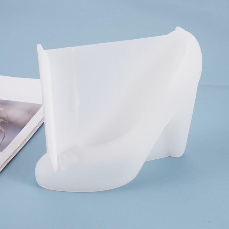 DIY Crystal Gel Mould High Heel Shoes Princess Crystal Shoes Silicone Mold