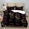 Halloween Horror Witch Bedding Set 3pcs, High Quality Bedding Set Including 1pc Duvet Cover And 2pcs Pillowcases for Bedroom, Dormitory Gift
