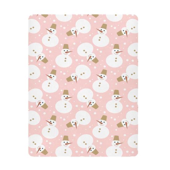 Yousheng Vánoční prostěradlo do postýlky Santa Claus Vánoční punčocha Froté prostěradlo do postýlky Vánoční stromek Potah na matraci do postýlky pro chlapce dívky Postýlka Dětský pokoj