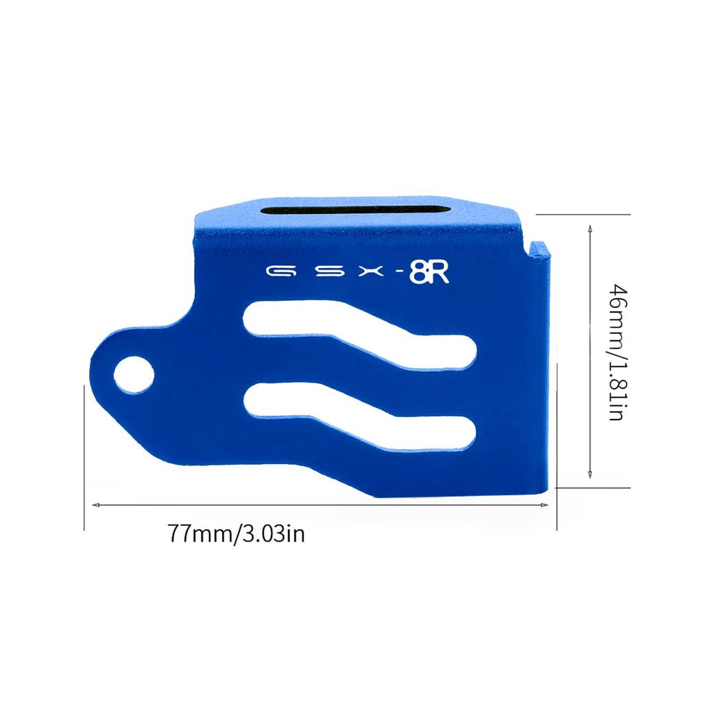 HUANGCJC Do GSX8R GSX-8R 2024 Motocyklowy Aluminiowy Pokrywa Tylnego Zbiorniczka CNC