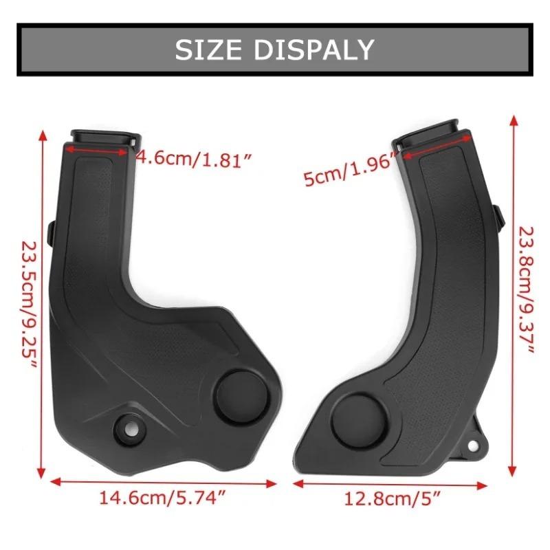 Motorcycle Frame Cover Fairing Side Panel Protection Frame Sliders Cover for Kawasaki KLX 230 KLX230 KLX230S LX230ABS -2025