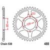 530 Motorcycle Front Rear Sprocket Kits For Kawasaki ZX-12R ZX12R ZX1200 Ninja 1200 2000-2005 ZZ-R1200 Ninja 2002-2005