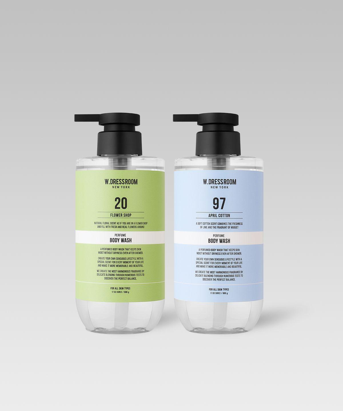 Jojoba Oil Perfume Body Wash 500ml (Select 1 of 5) No. 10 October Woody