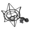 Microphone Shock Mount Zinc Alloy Anti Vibration Studio Mic Shockmount Stand Secure Support for Recording Station Studio