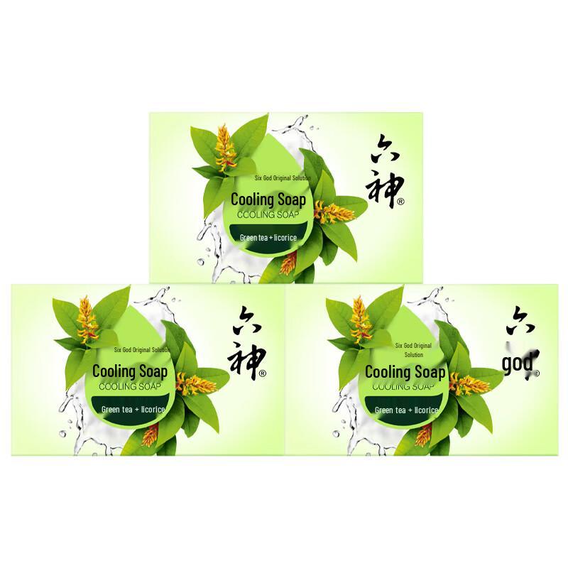 

Liu Shen Green Tea & Licorice Cooling Soap