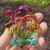 Crystal Glass God of Wealth Ornament: Home & Wedding Decoration Gift