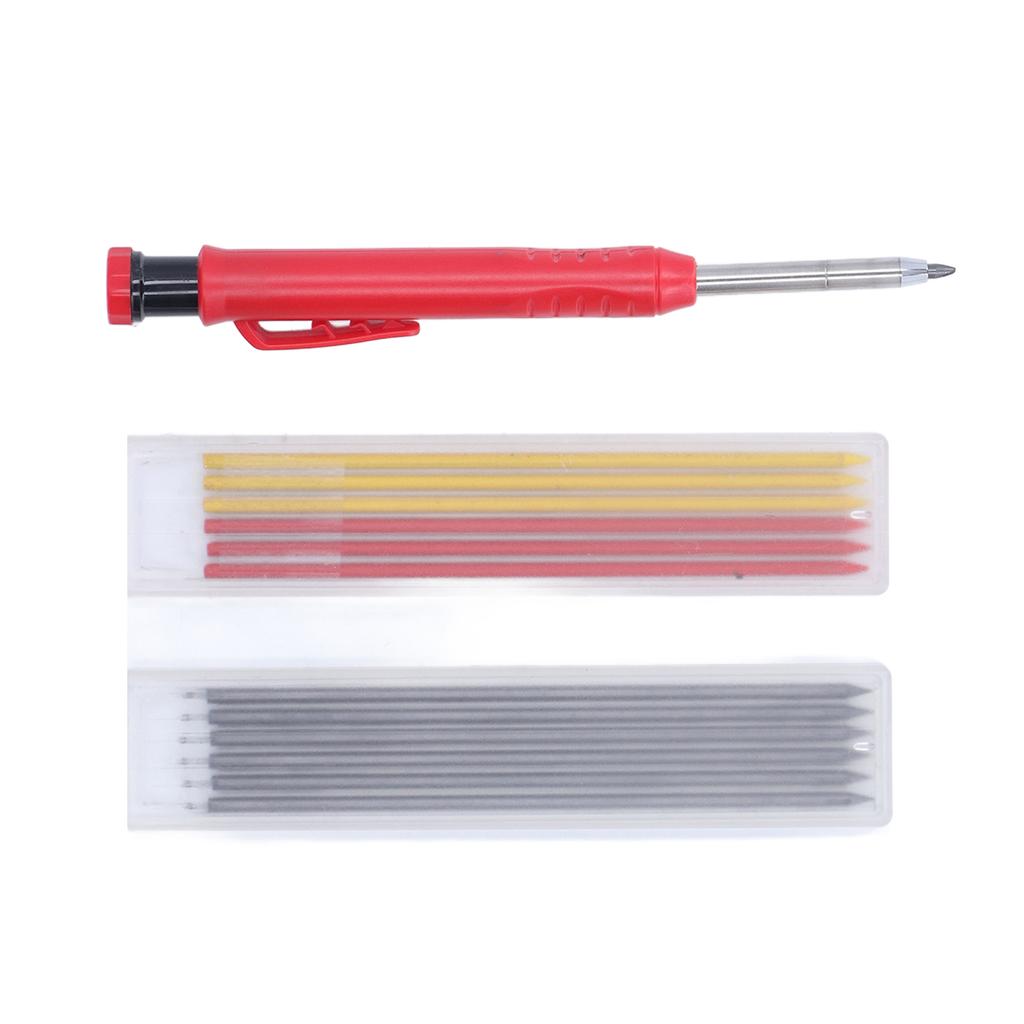 Stolarstwo Pisak do Zaznaczania Rysik z Końcówką Ze Stopu Wielofunkcyjne Narzędzie do Zaznaczania z Kolorowymi Wkładami