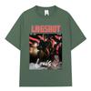 Korean Kpop Hip Hop Group Lngshot LOUIS Graphic T Shirt Unisex Women Clothing Fashion Oversized Short Sleeve Cotton Casual Tshirts