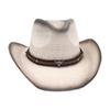 Ethnic Style Bull Head Accessories Western Cowboy Hat Premium Sense Hat Performance Hat Summer Straw Hat
