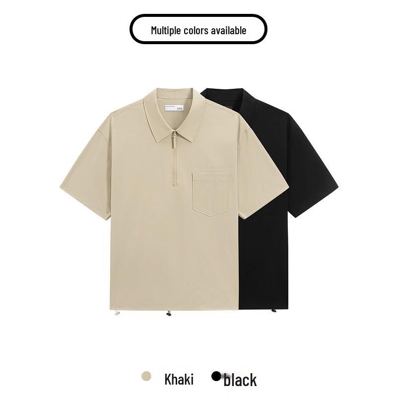 GXG Men's Outdoor Workwear Half-Zip Polo Shirt