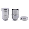 M12x1.5 M12x1.25 Universal Car Wheel Lock Lug Nuts with 2 Keys Alloy Steel Forged Auto Tire Wheel Bolts