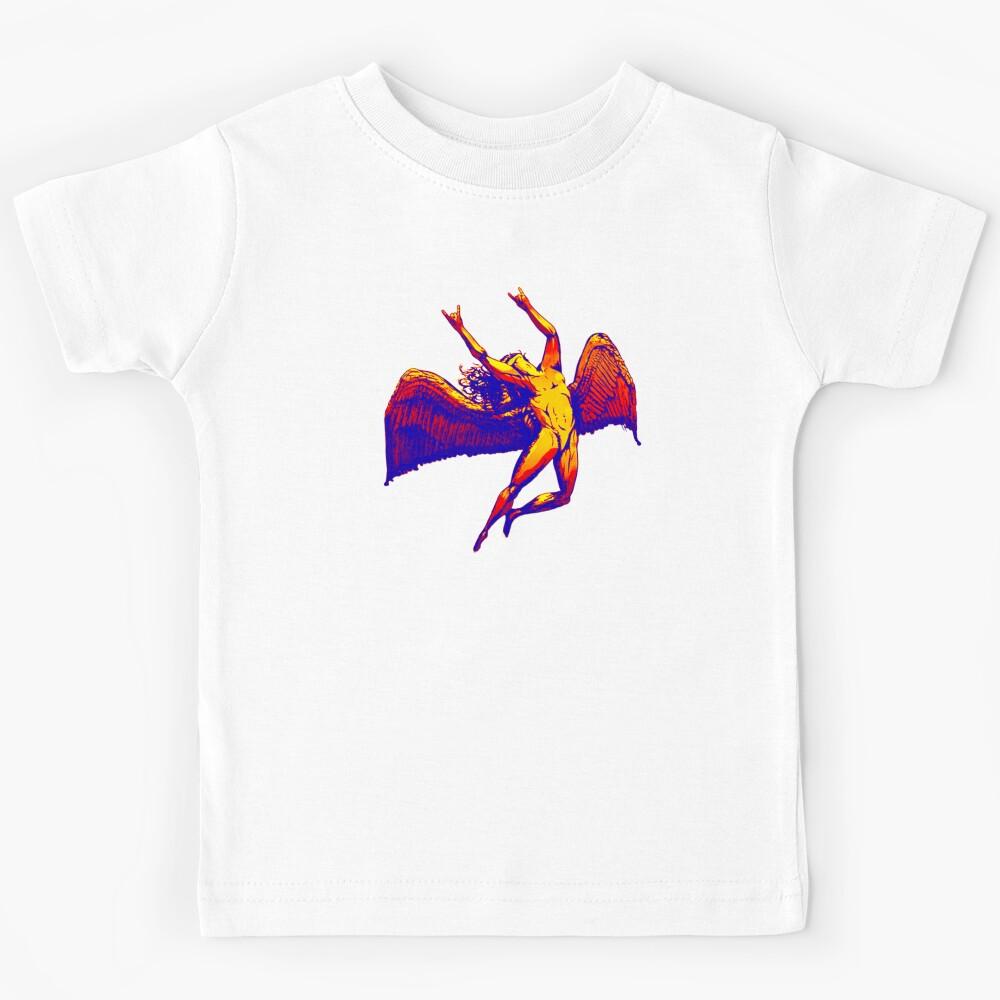 Metal Icarus led zeppelin Kids T-Shirt 120