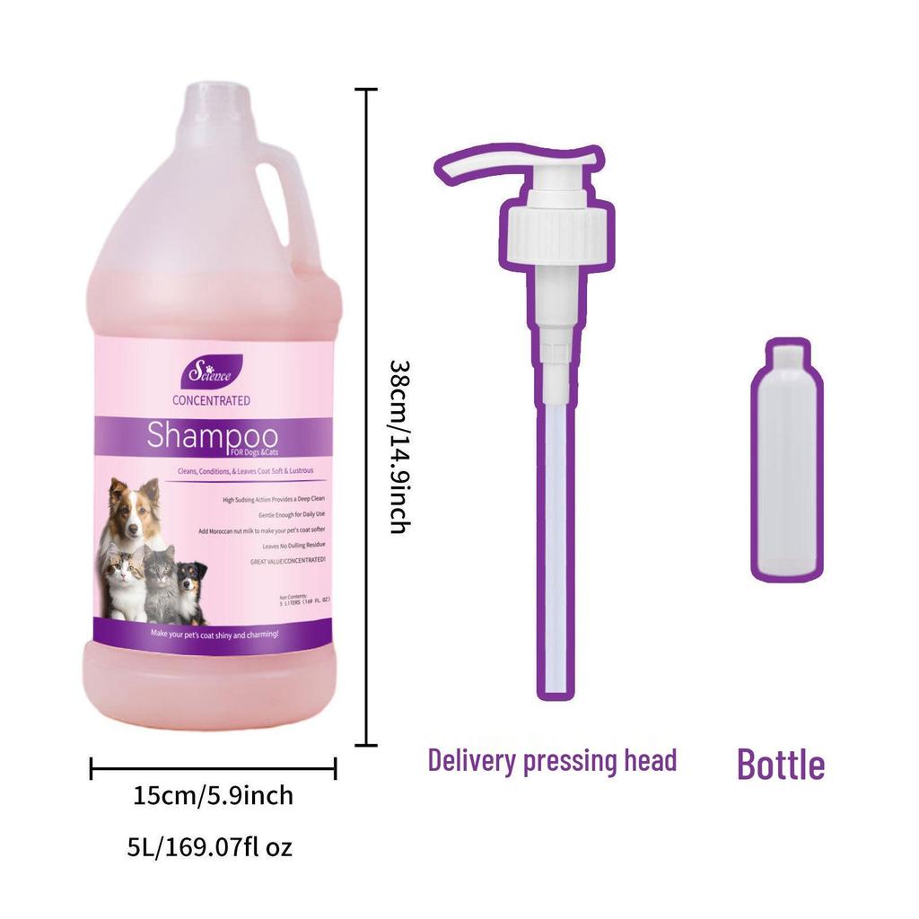 Ferret & Dog Conditioning Bath Gel, Long-Lasting Scent, 3.78L Shampoo Bucket