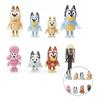 Bluey Family And Friends Action Figures Set With Eight Vibrant Pvc Models For Kids Gifts