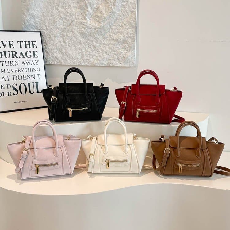 Mini torebka damska wszechstronna torba na ramię listonoszka