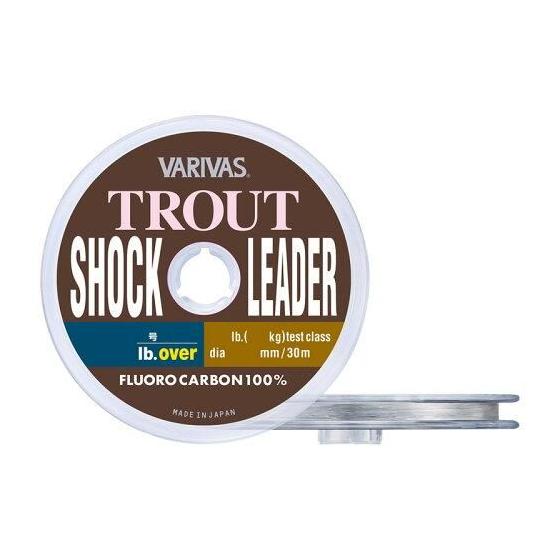 Used [New/Shipped in 4 business days] Varibas Trout Shock Leader Fluorocarbon 0.6 Go (2.5LB. OVER