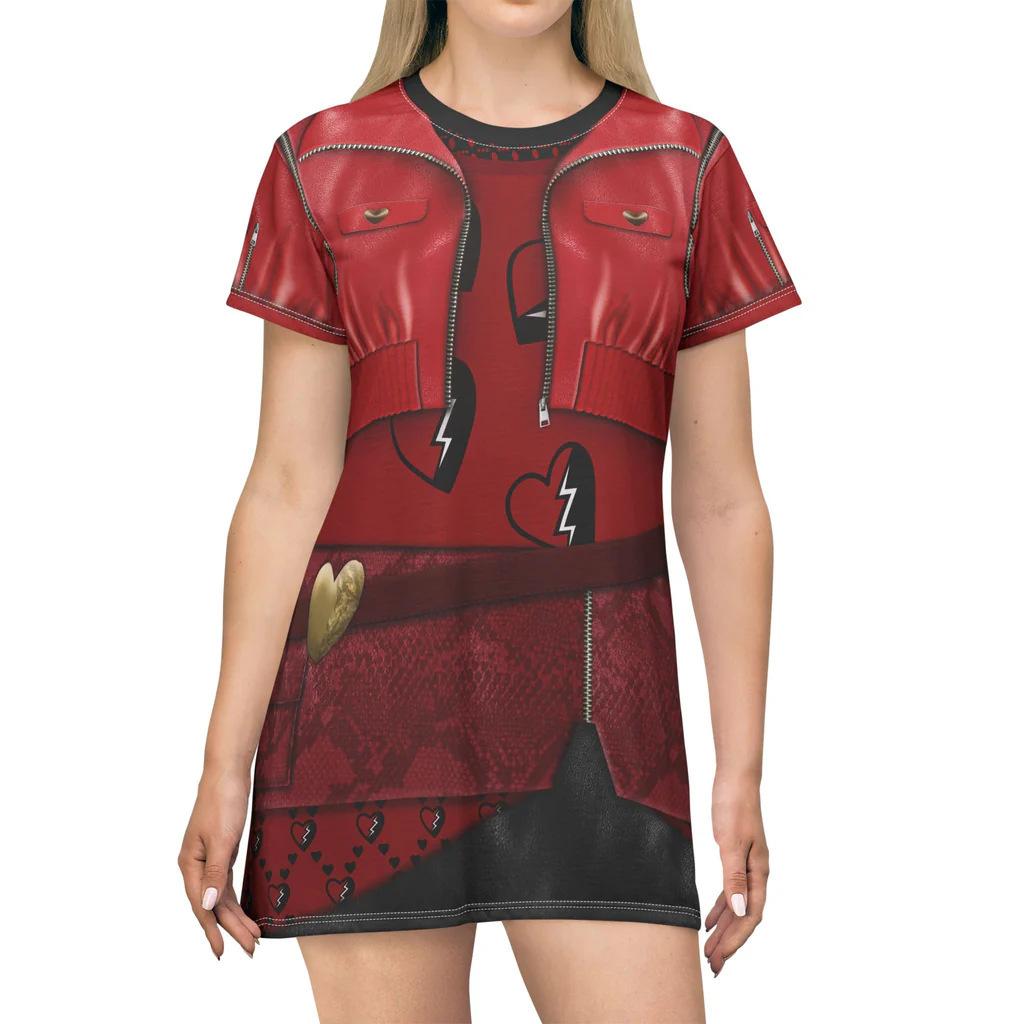 European Amazon Descendants Print Jumpsuit Halloween Character Cosplay Dress