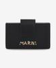 Marni Stitch Logo Card Holder - Black / Pfmo0137U0P891400N99