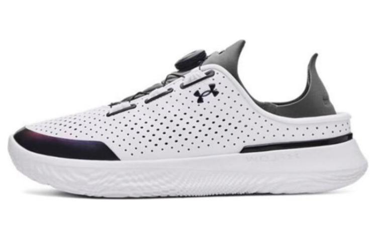 Under Armour Cushioning Breathable Low top Casual Shoes Unisex White B 36
