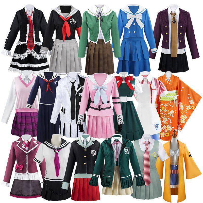 Halloween Costumes, Cosplay Outfits, Danganronpa Women's Costumes, Game and Anime Performance Costumes, Cosplay in Stock