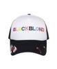 BLACKBLOND Vividi Uncover Colors Logo Trucker Mesh Cap (Black)