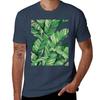 Tropical Banana Leaves Vi Tshirt Soft Cotton Print Tshirt