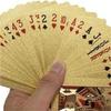 Carte da Gioco Poker Impermeabili Oro Argento Gruppo Carte da Gioco PVC Colore Gioco di Magia Pacchetto Dmagic Gioco da Tavolo Collezione Regalo